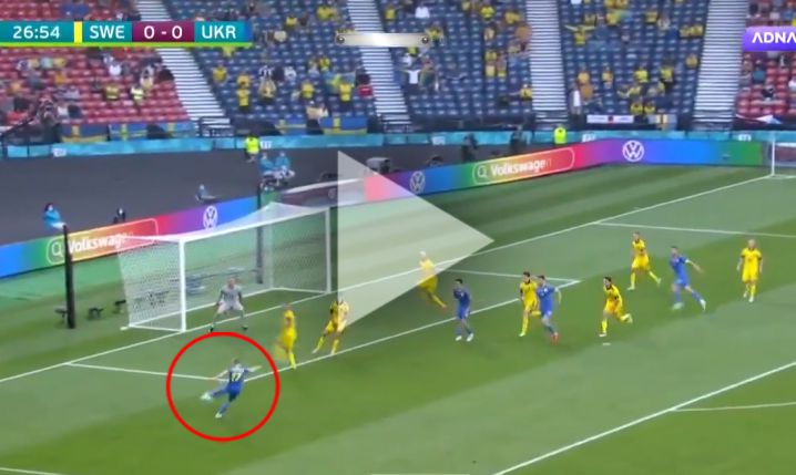 TAK STRZELA Zinczenko na 1-0 ze Szwecją! [VIDEO]